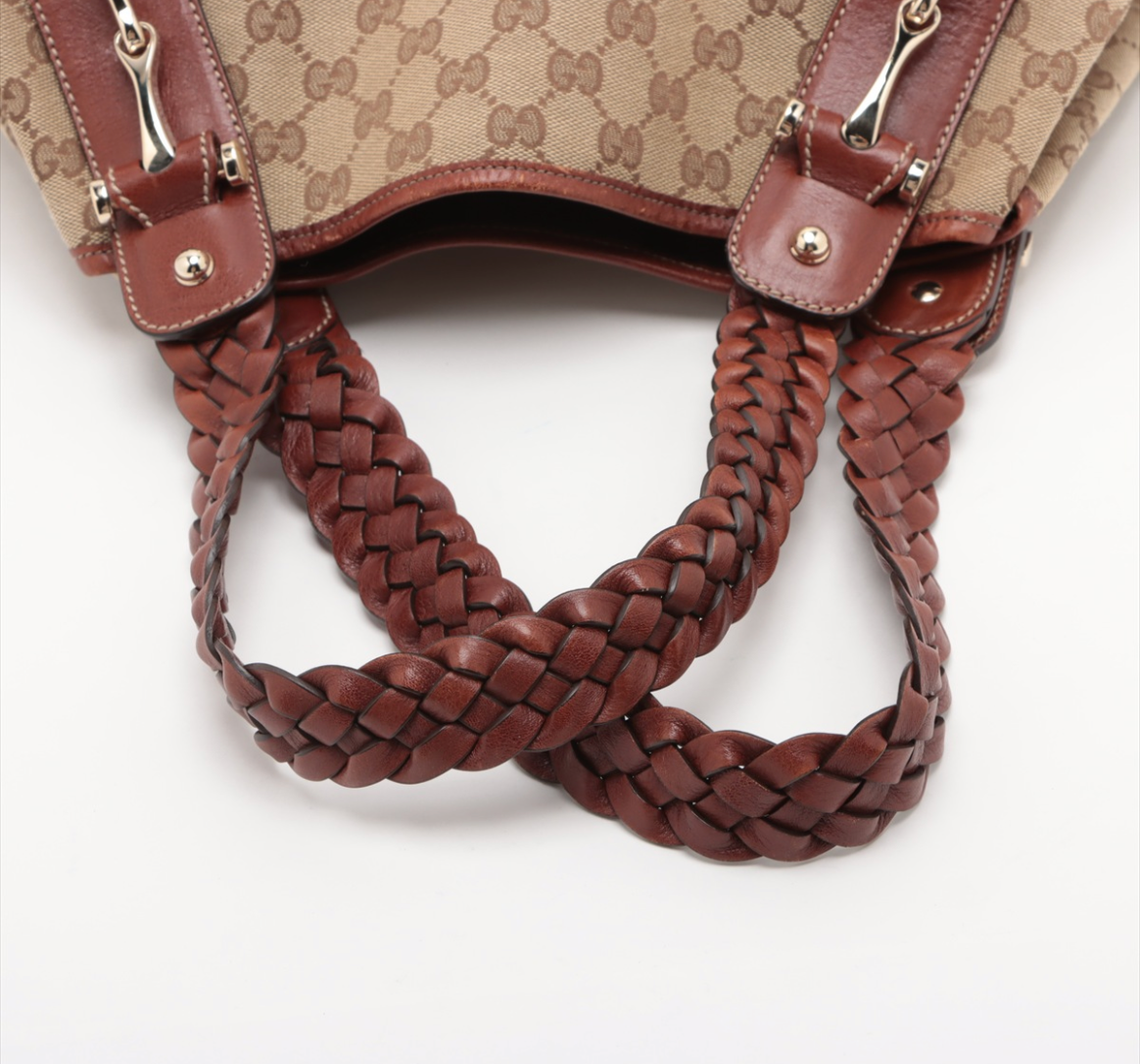 Gucci Pelham GG Canvas y piel – Vintage