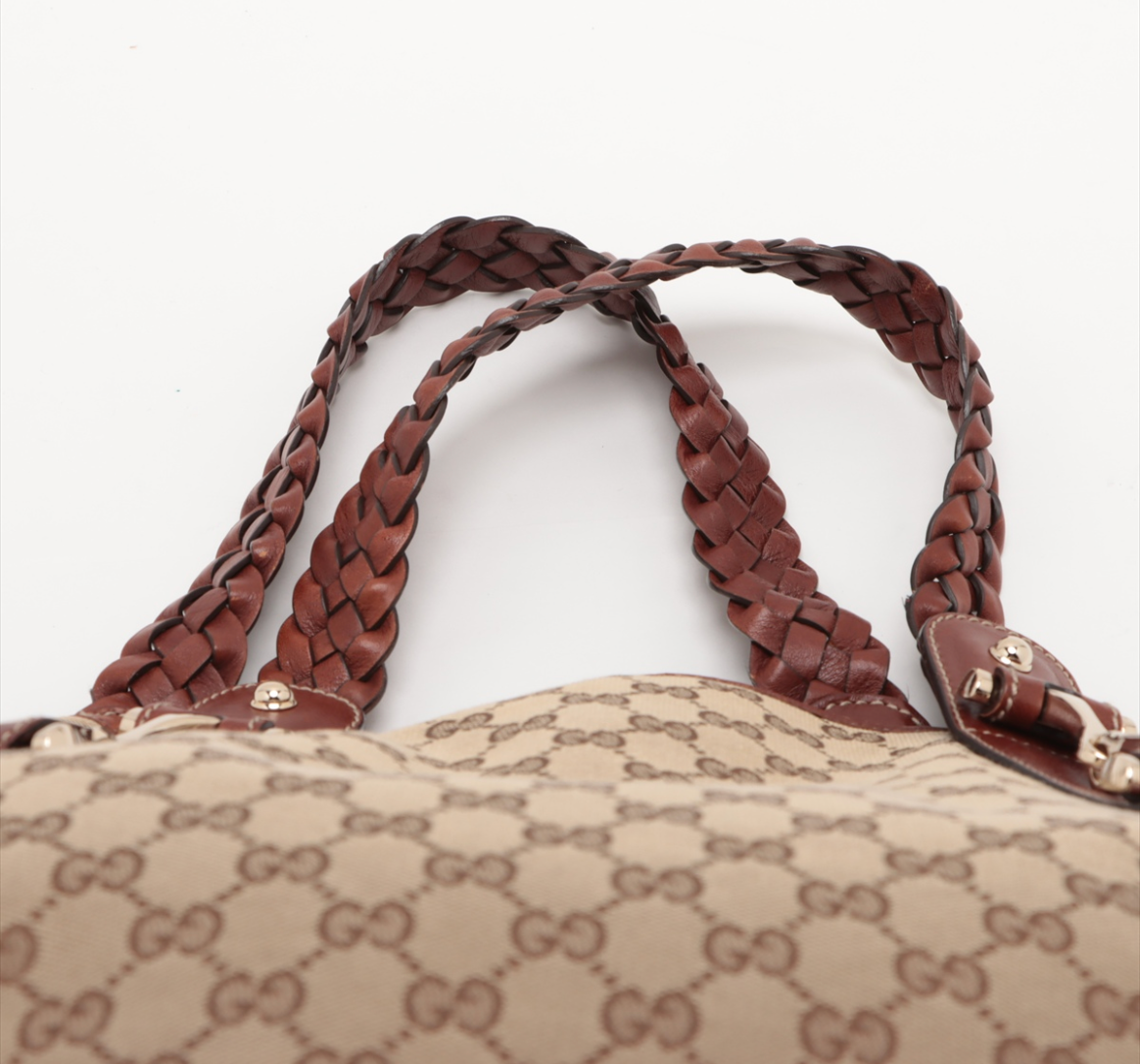 Gucci Pelham GG Canvas y piel – Vintage