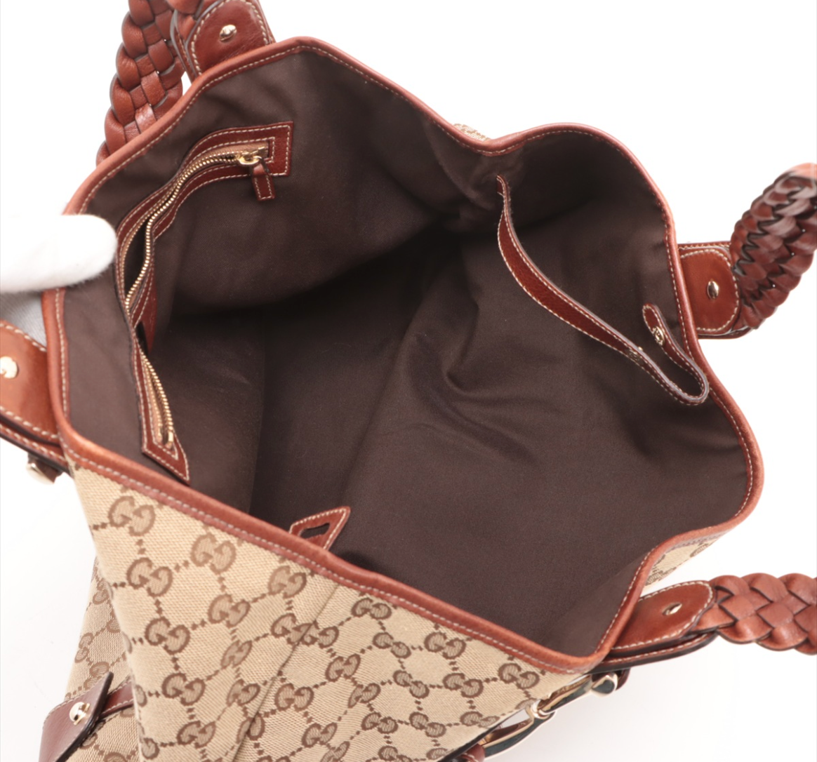 Gucci Pelham GG Canvas y piel – Vintage