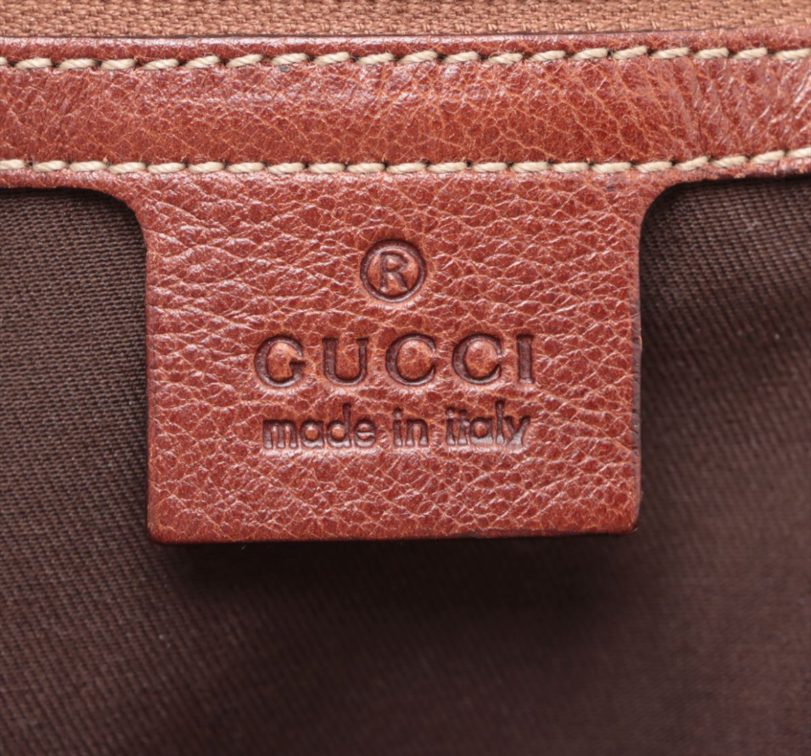 Gucci Pelham GG Canvas y piel – Vintage