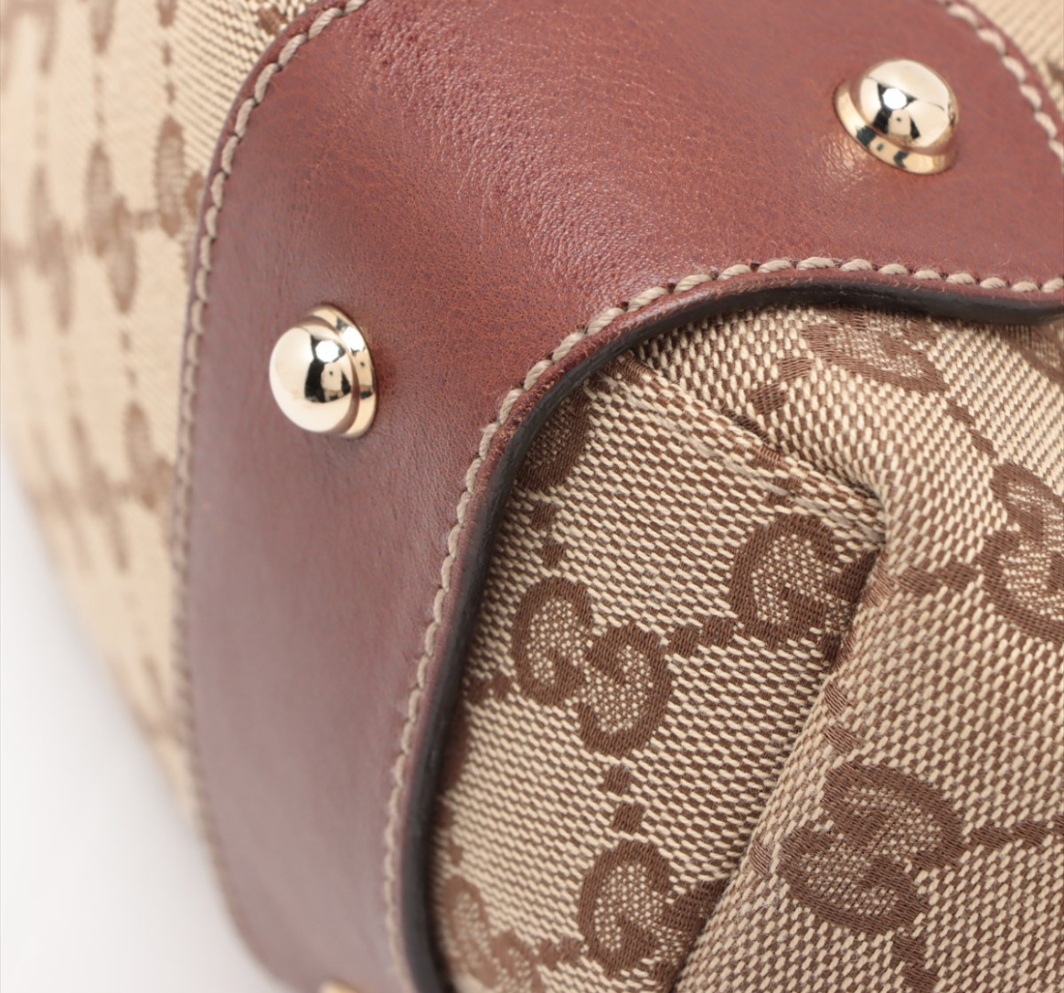 Gucci Pelham GG Canvas y piel – Vintage