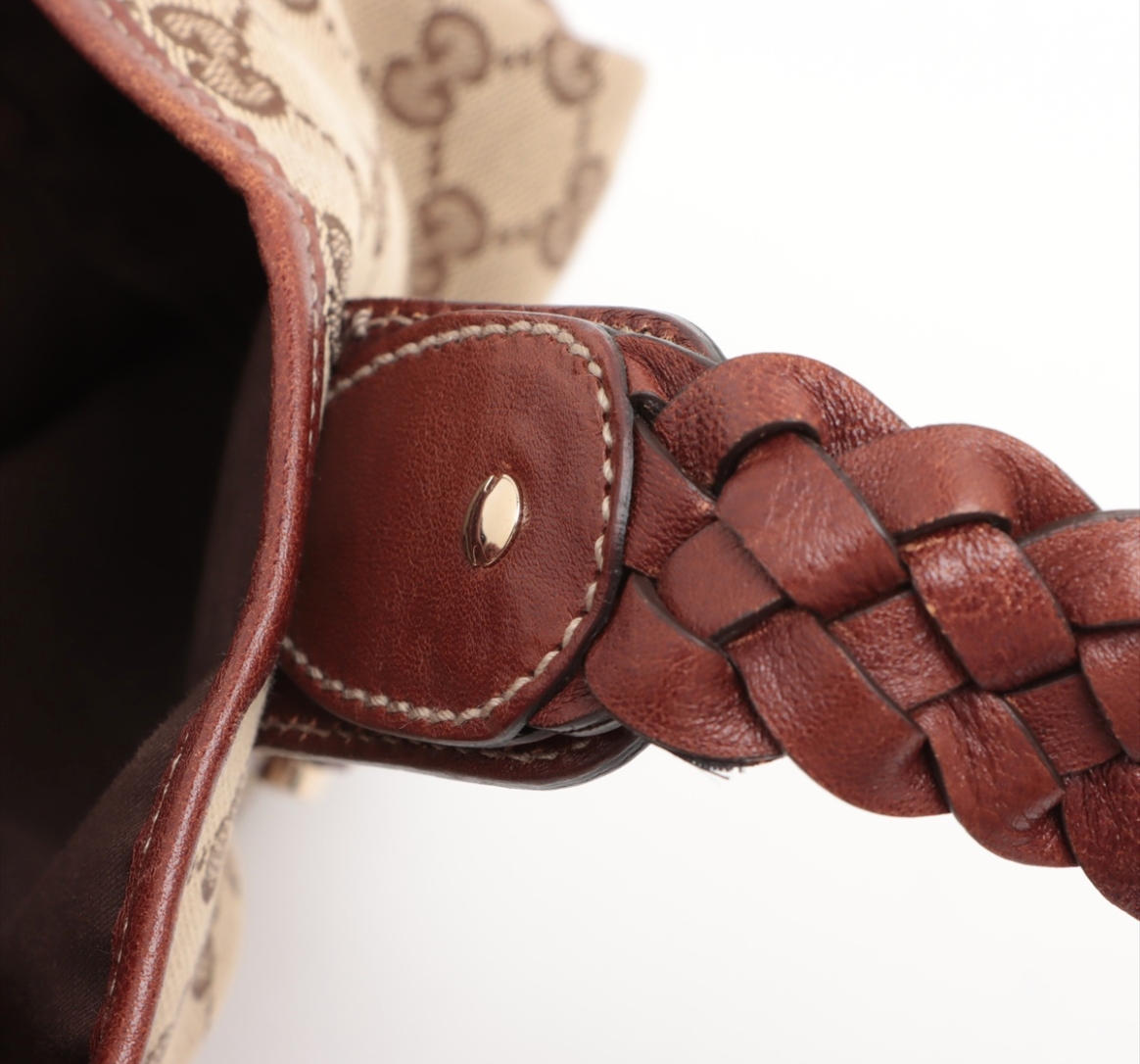 Gucci Pelham GG Canvas y piel – Vintage
