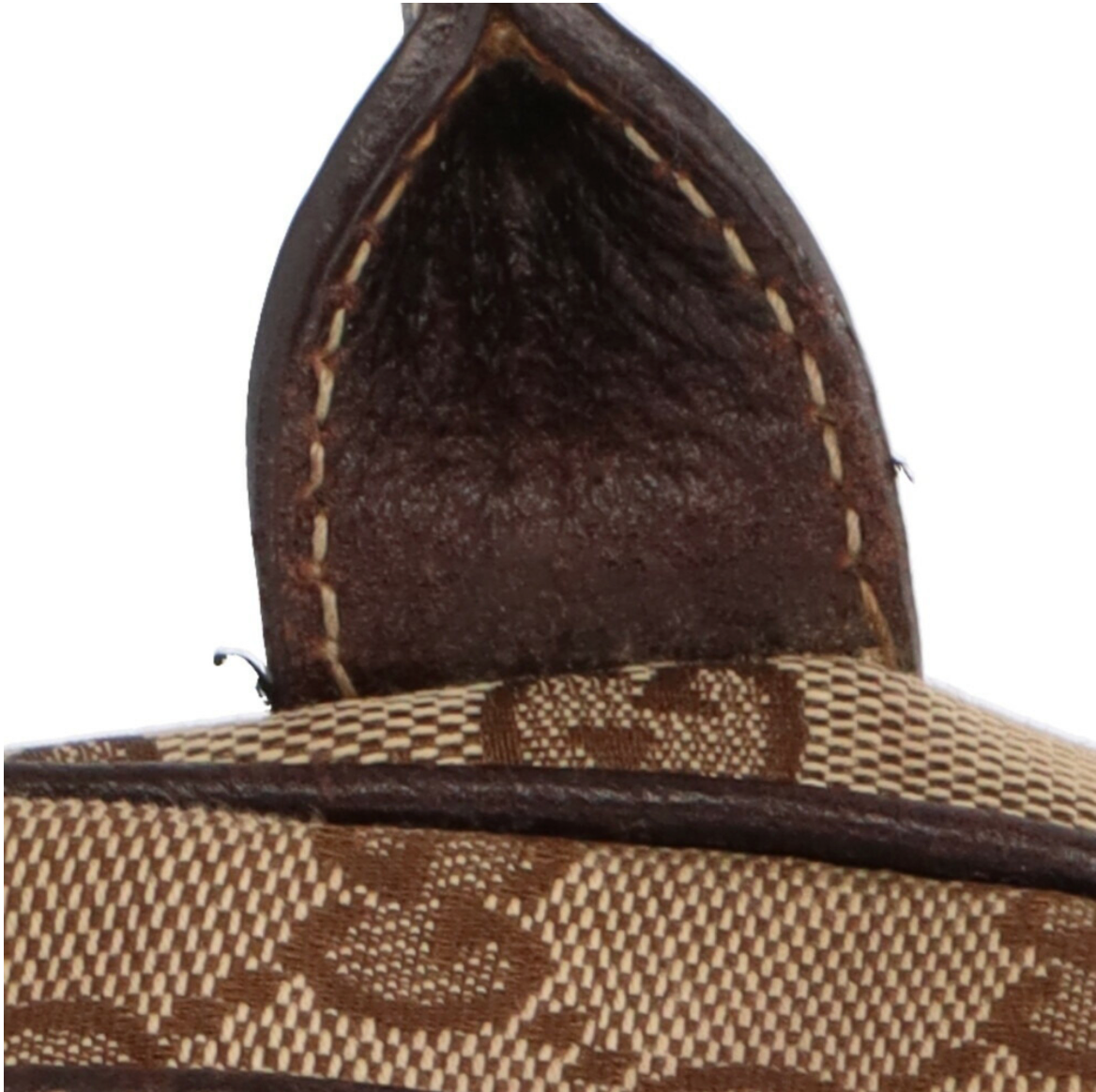 Gucci Princy GG Canvas Marroón Vintage