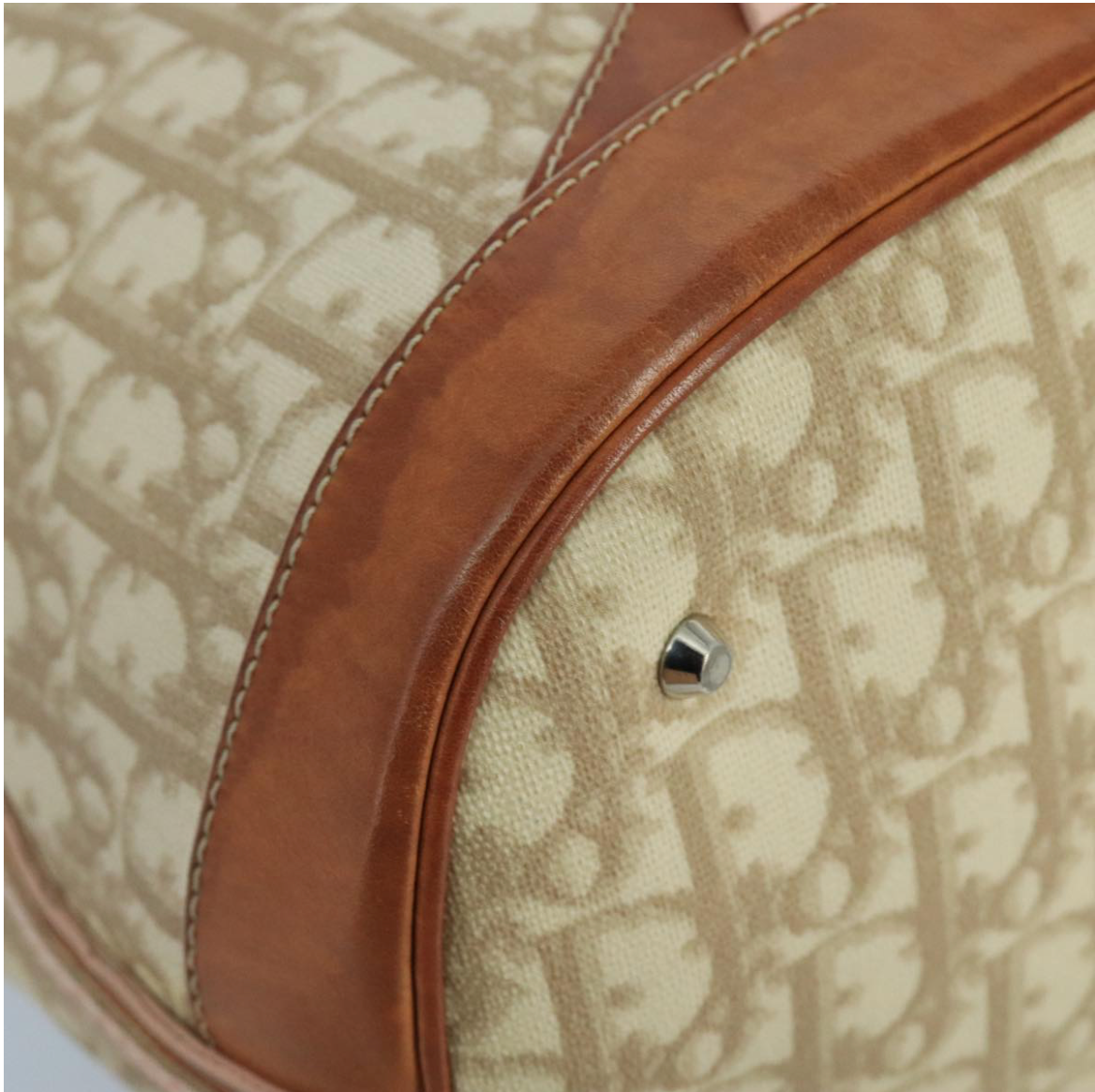 Christian Dior Trotter en lona beige - bajo pedido