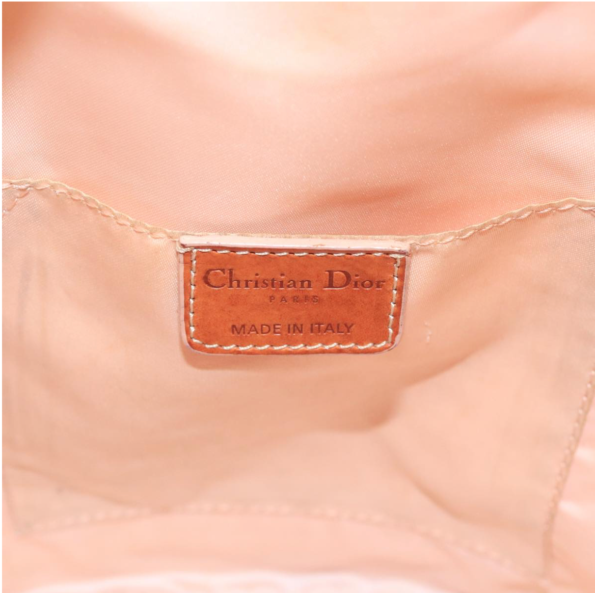 Christian Dior Trotter en lona beige - bajo pedido