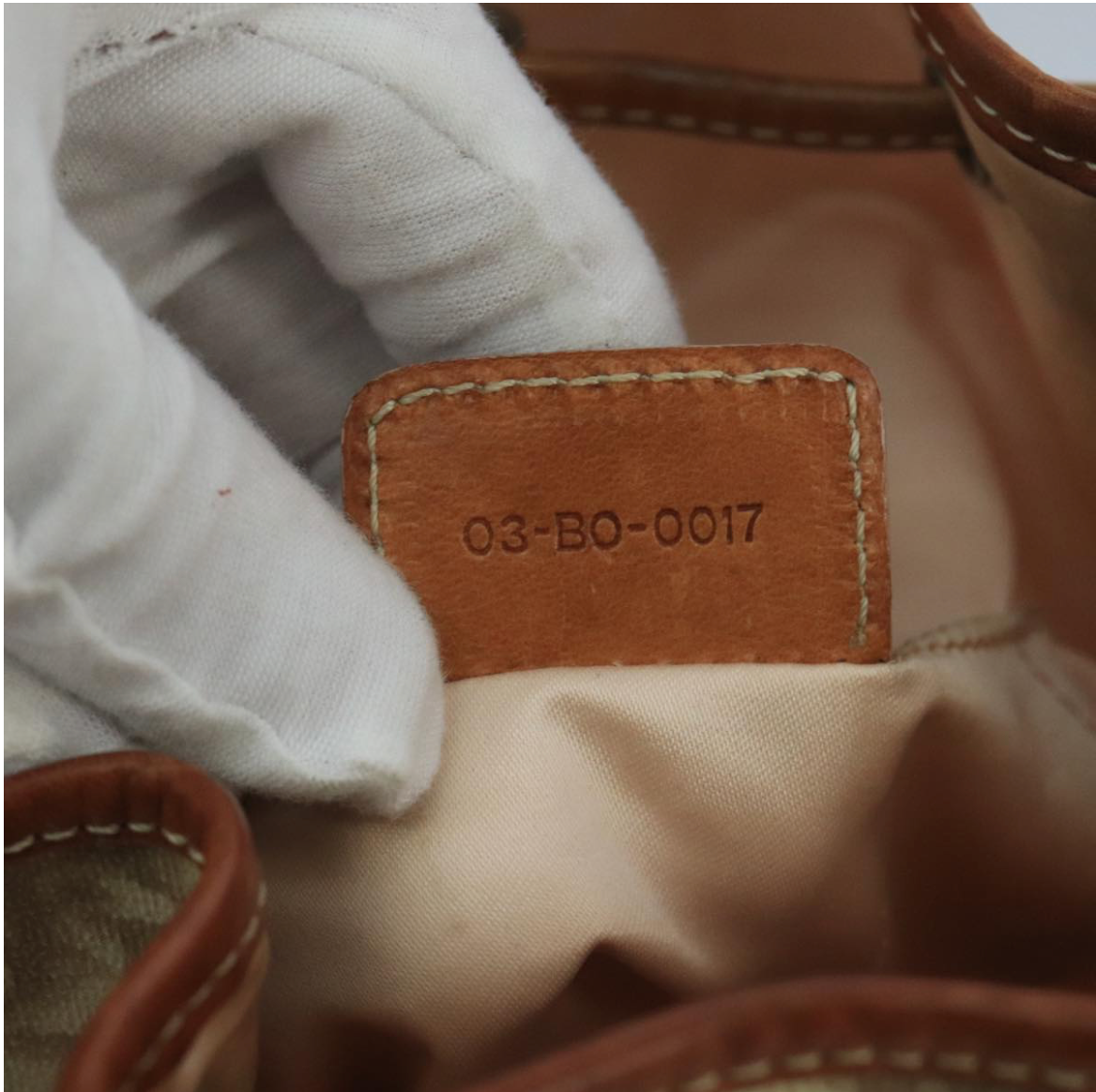 Christian Dior Trotter en lona beige - bajo pedido