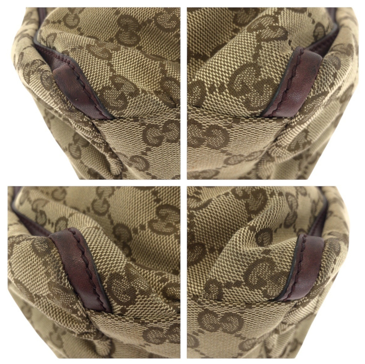 Gucci Abbey Canvas Marrón