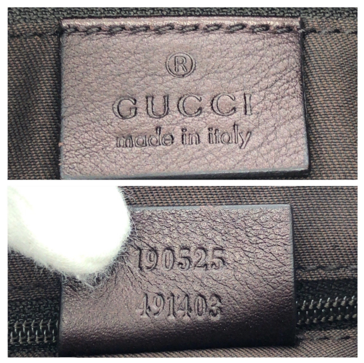 Gucci Abbey Canvas Marrón