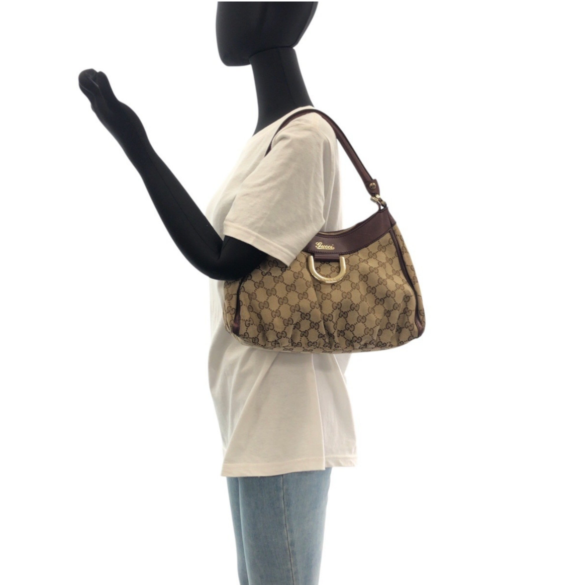 Gucci Abbey Canvas Marrón