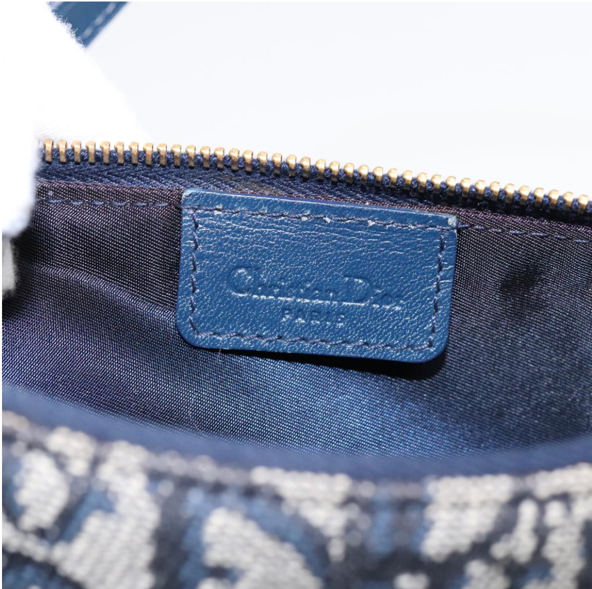 Dior Saddle Bag Azul