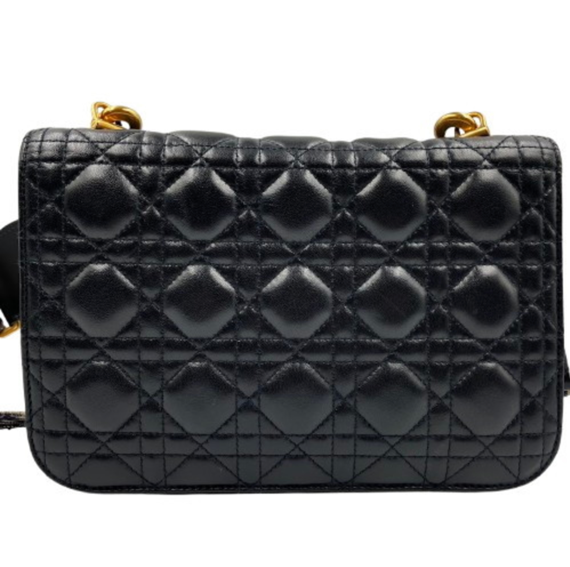DiorAddict Cannage bandolera guitar bag black - bajo pedido