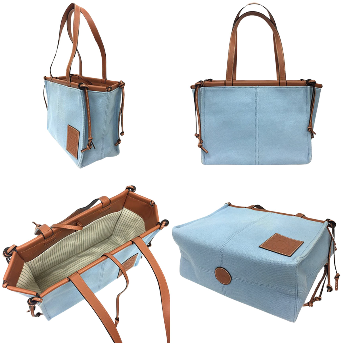 Loewe Cushion Tote azul