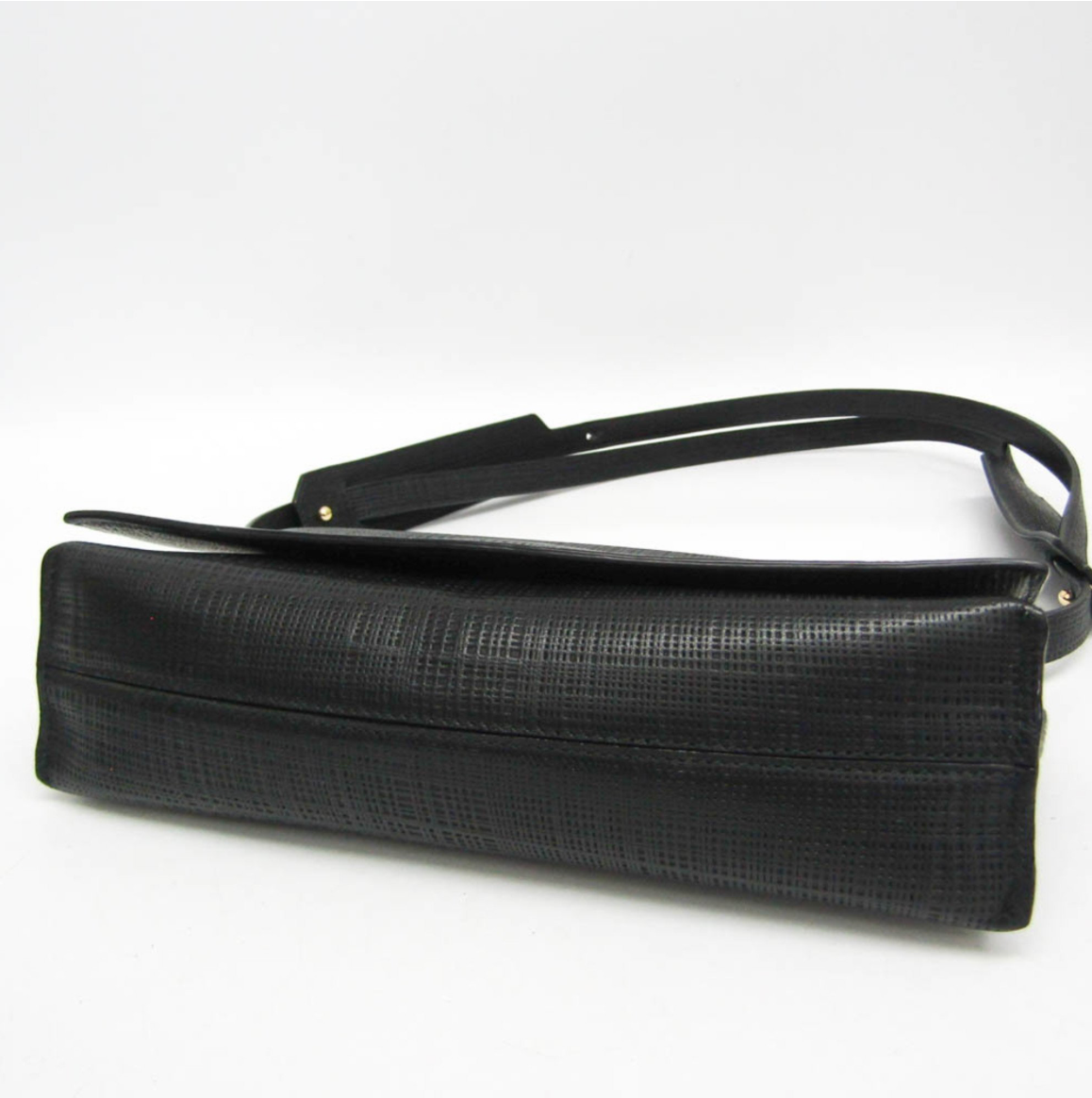 Loewe Anagram Bag en piel negra