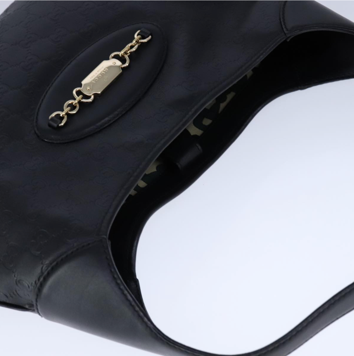 Gucci Jackie en piel negra