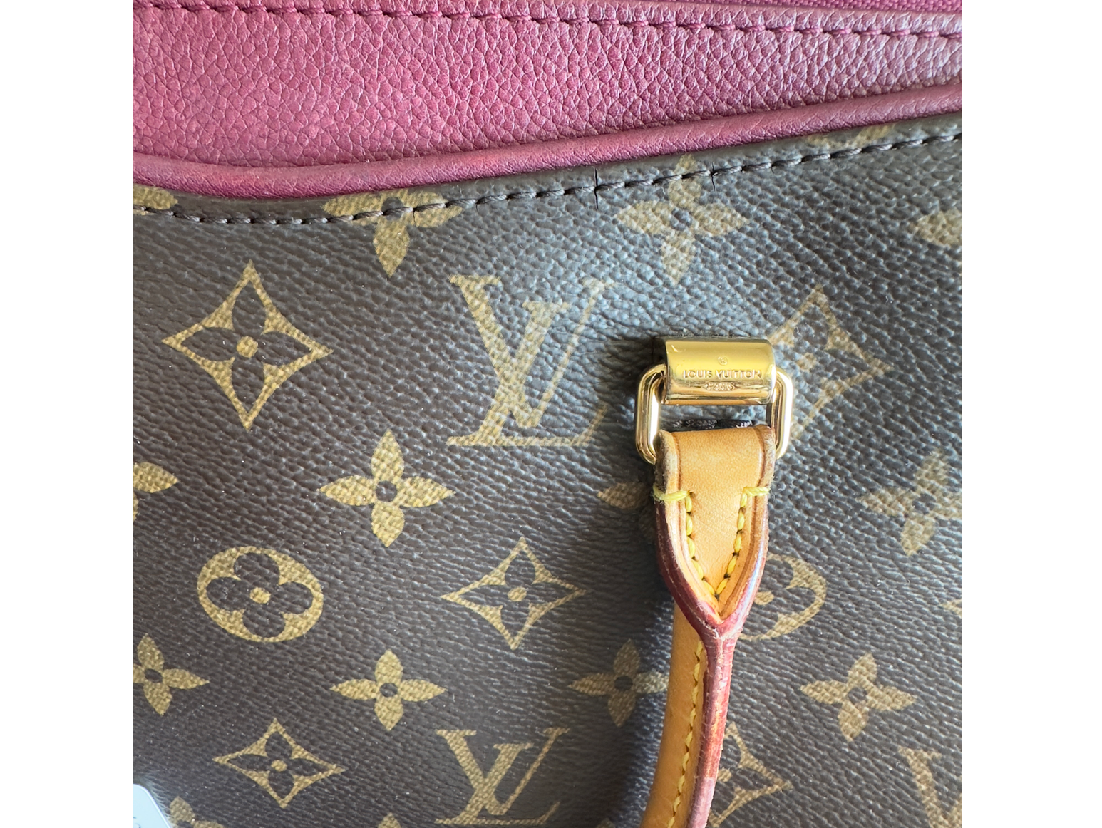 Louis Vuitton Pallas Monogram bandolera
