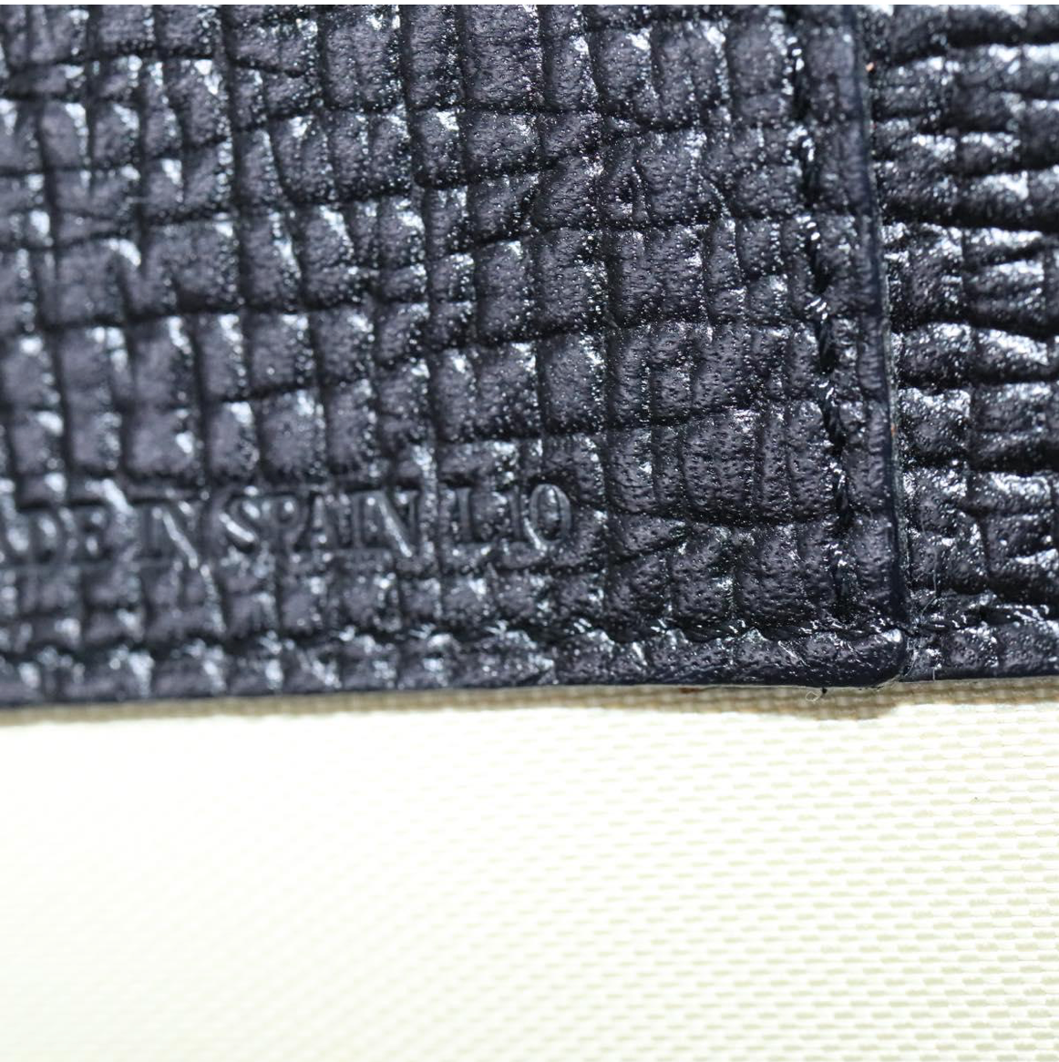 Maletín vintage negro de Loewe