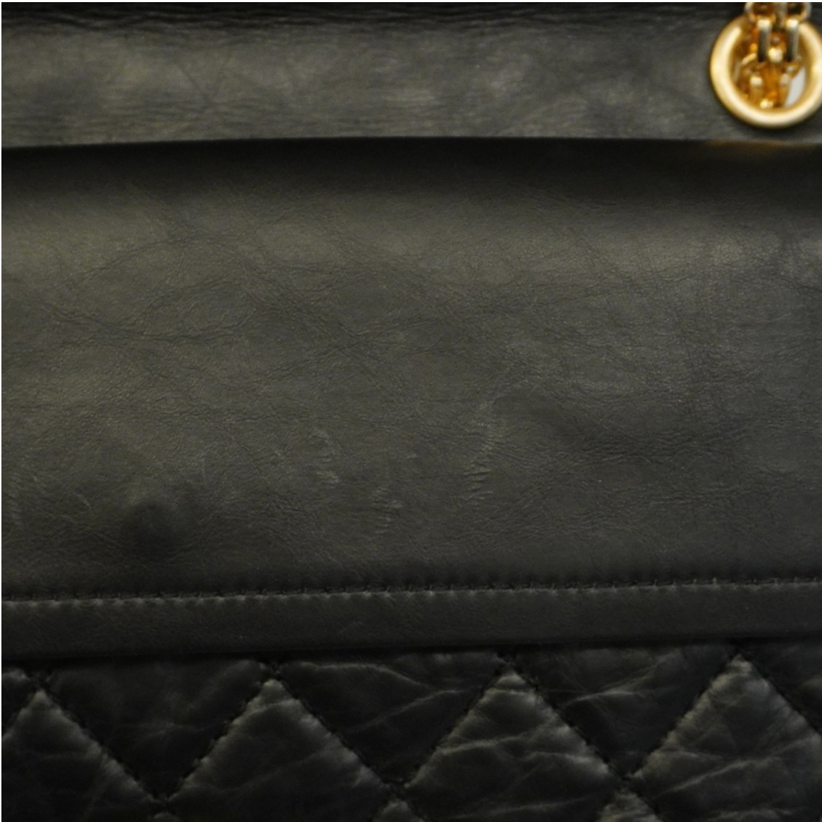 Chanel 2.55 Vintage Negro & Dorado