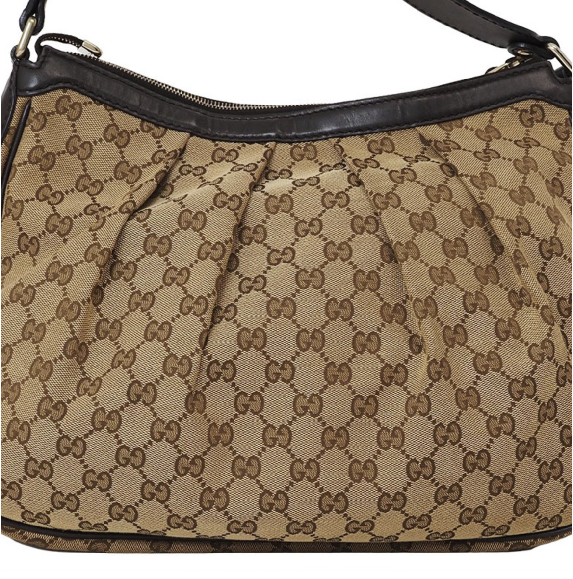 Gucci Sukey en canvas marron