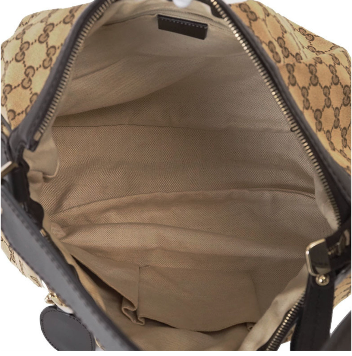 Gucci Sukey en canvas marron