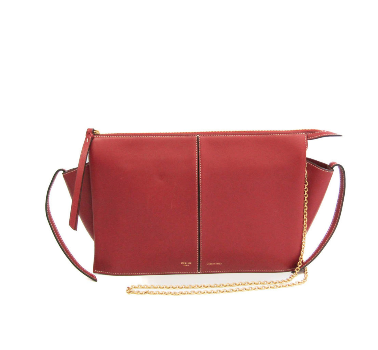 Céline Shopper Burgundy