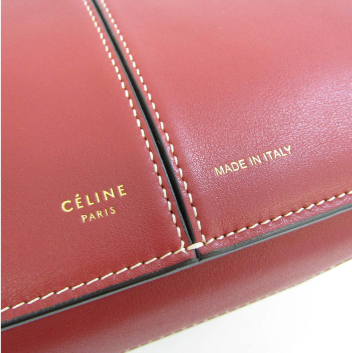 Céline Shopper Burgundy