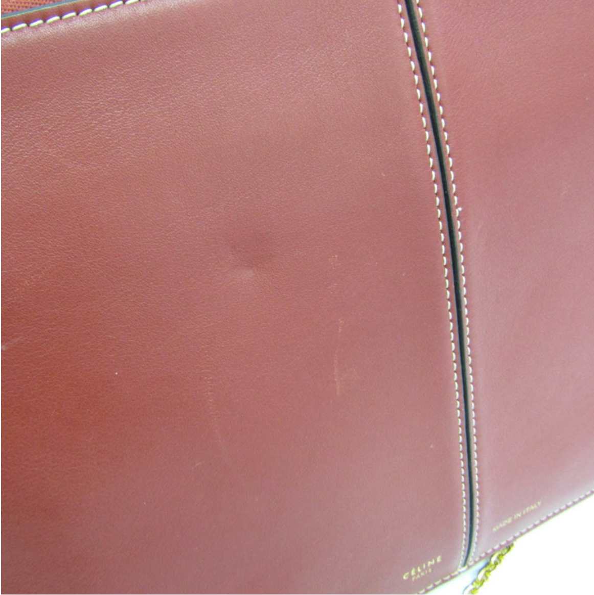 Céline Shopper Burgundy