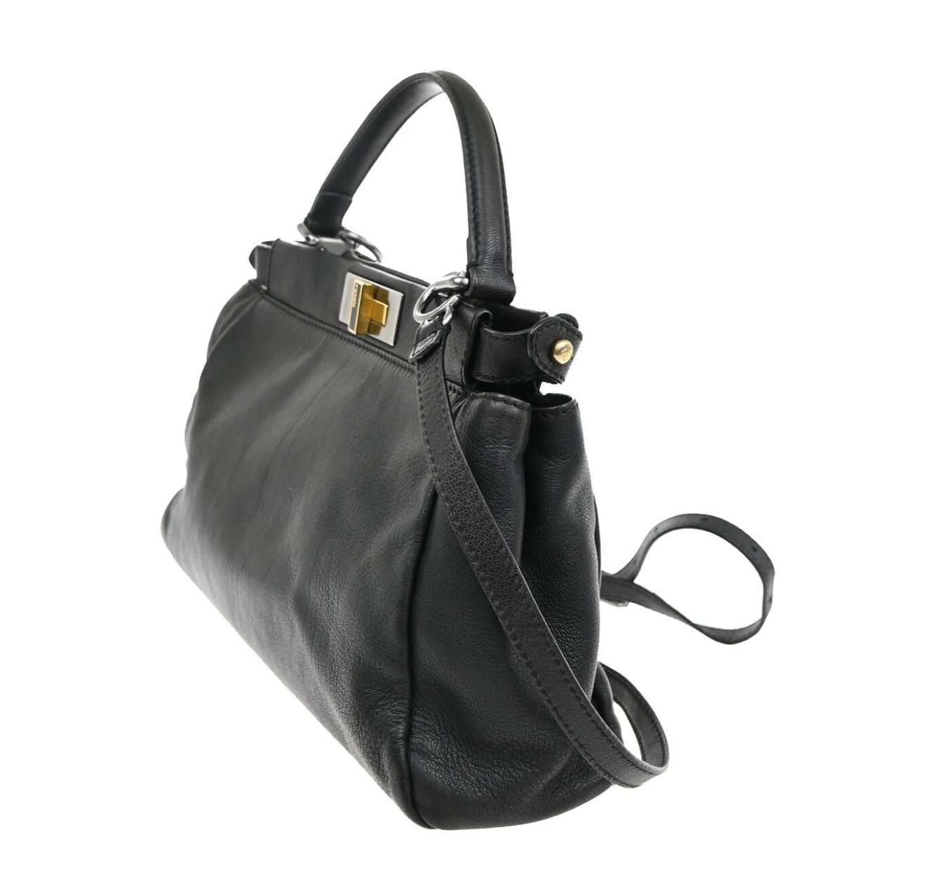 Peekaboo de Fendi mediano negro