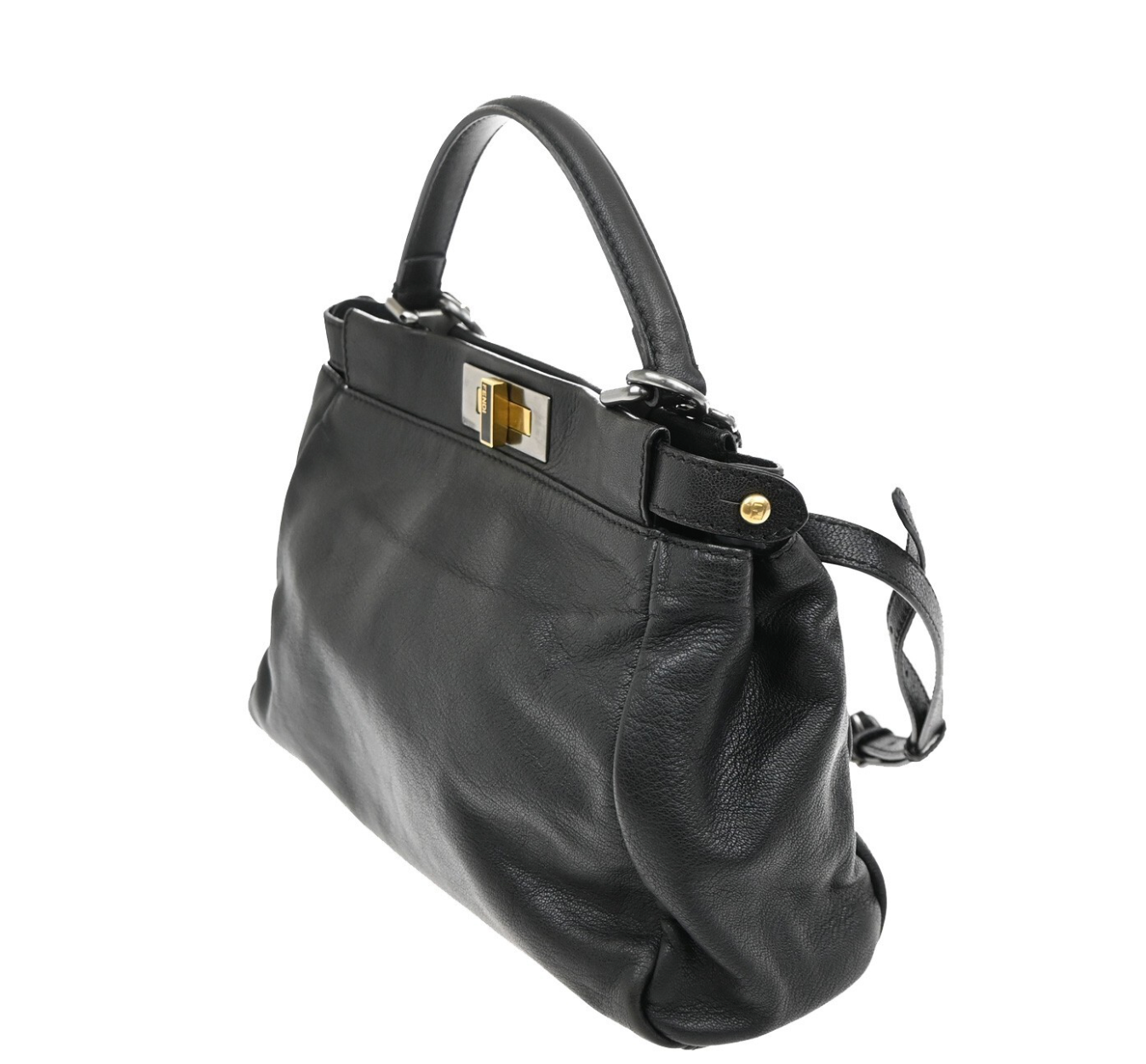 Peekaboo de Fendi mediano negro