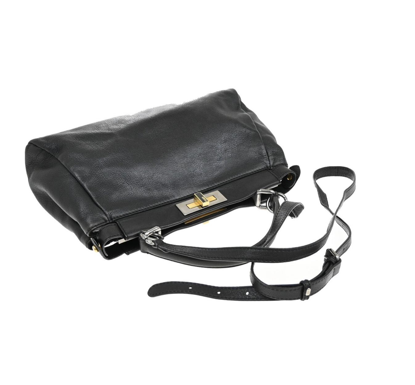 Peekaboo de Fendi mediano negro
