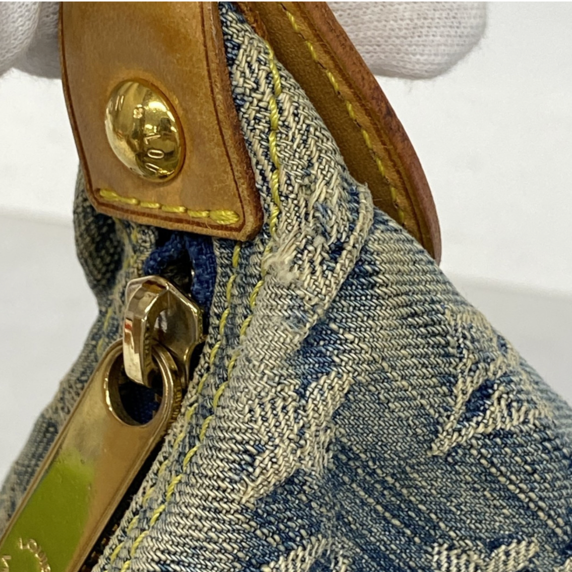 Louis Vuitton Baggy en denim Monogram