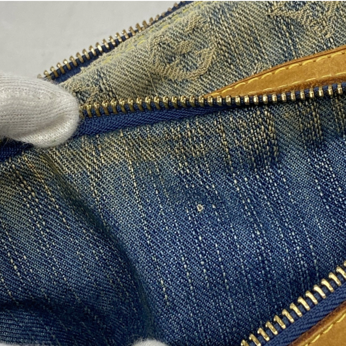 Louis Vuitton Baggy en denim Monogram