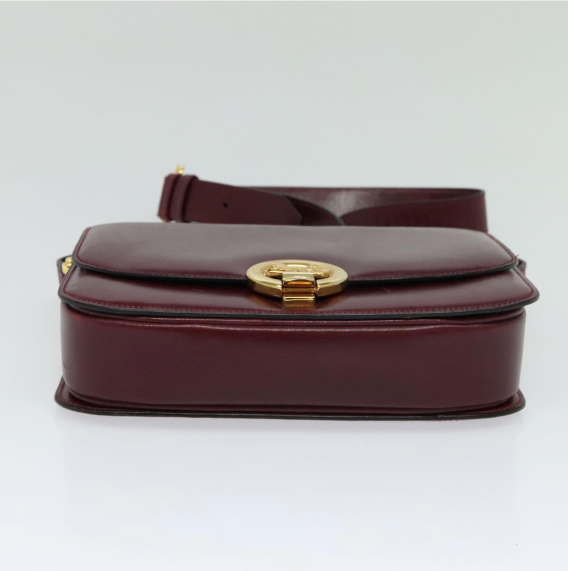 Céline Shoulder Bag en piel roja