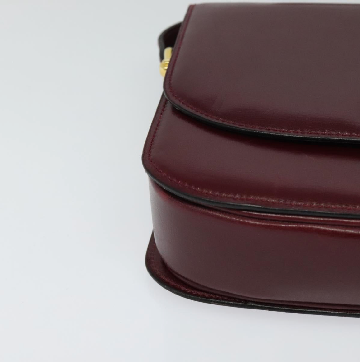Céline Shoulder Bag en piel roja