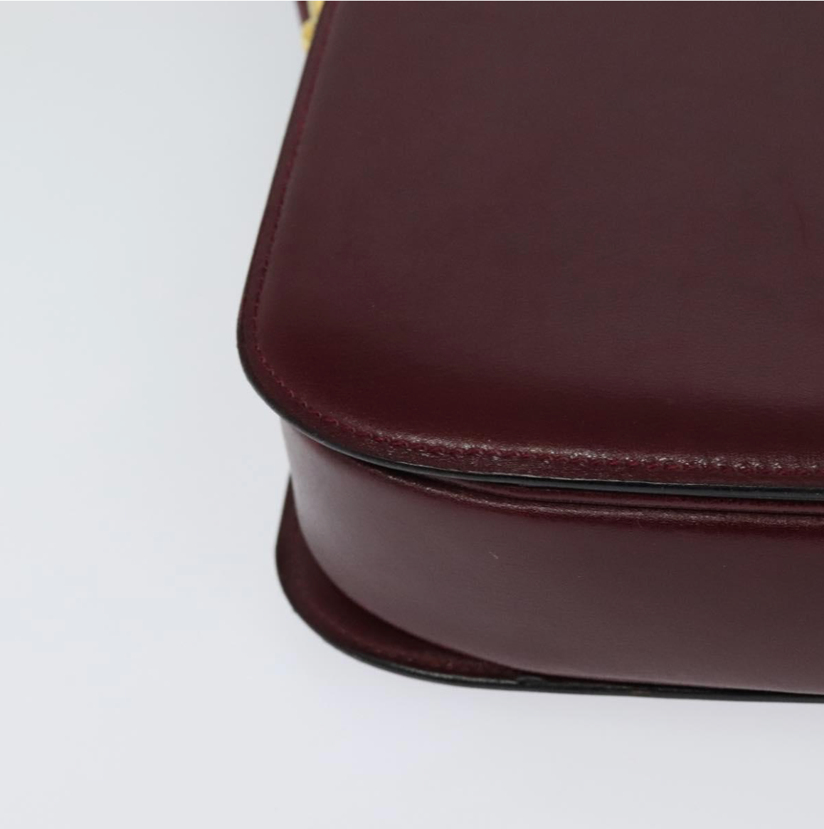 Céline Shoulder Bag en piel roja