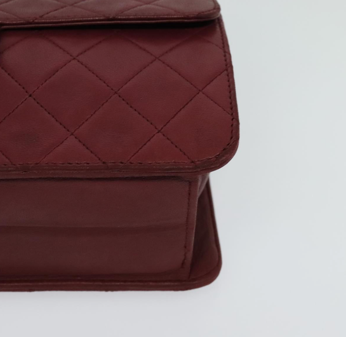 Chanel Flap Bag Burdeos