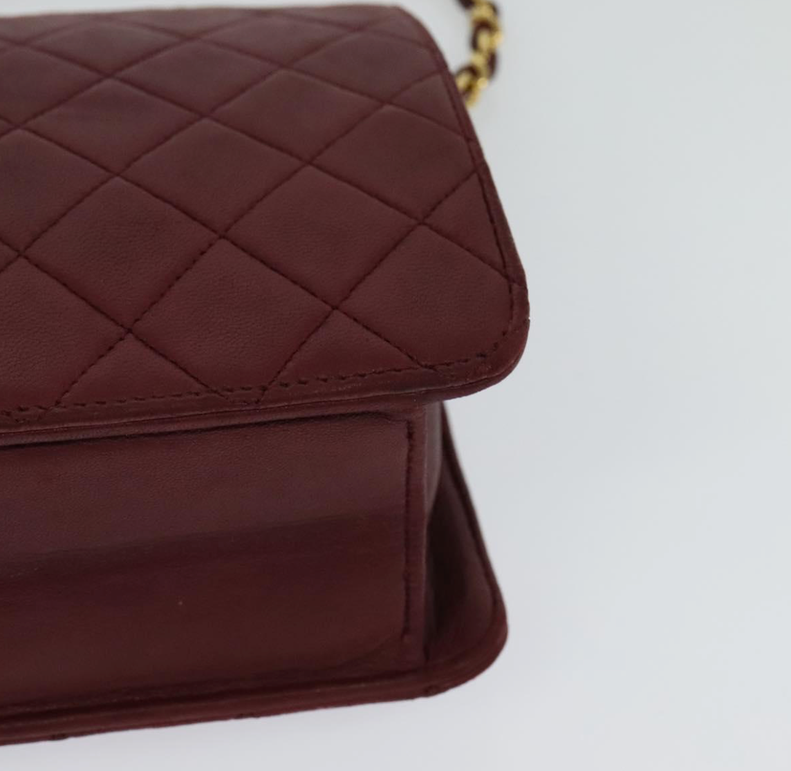 Chanel Flap Bag Burdeos