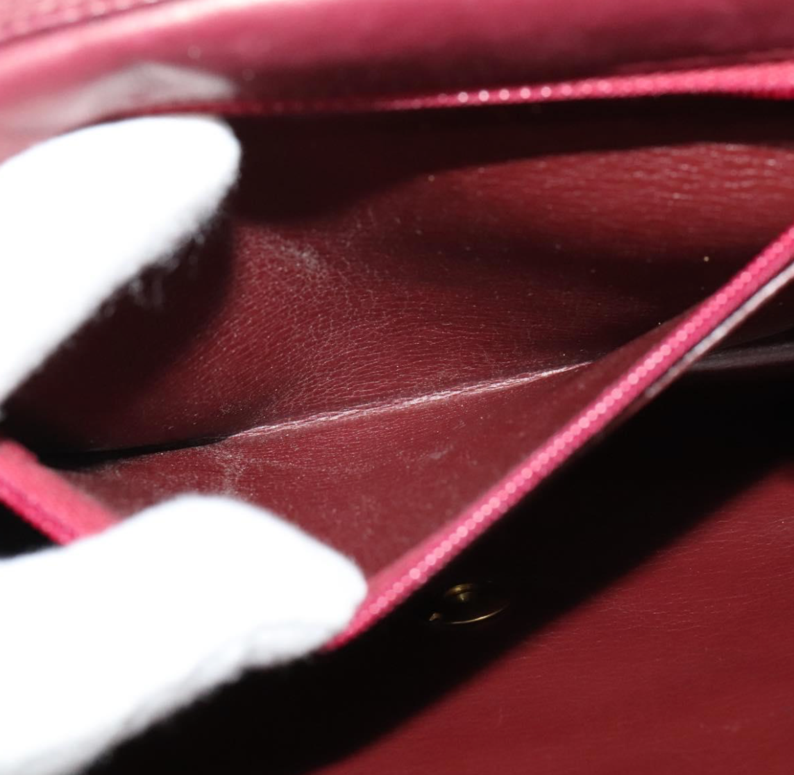 Chanel Flap Bag Burdeos