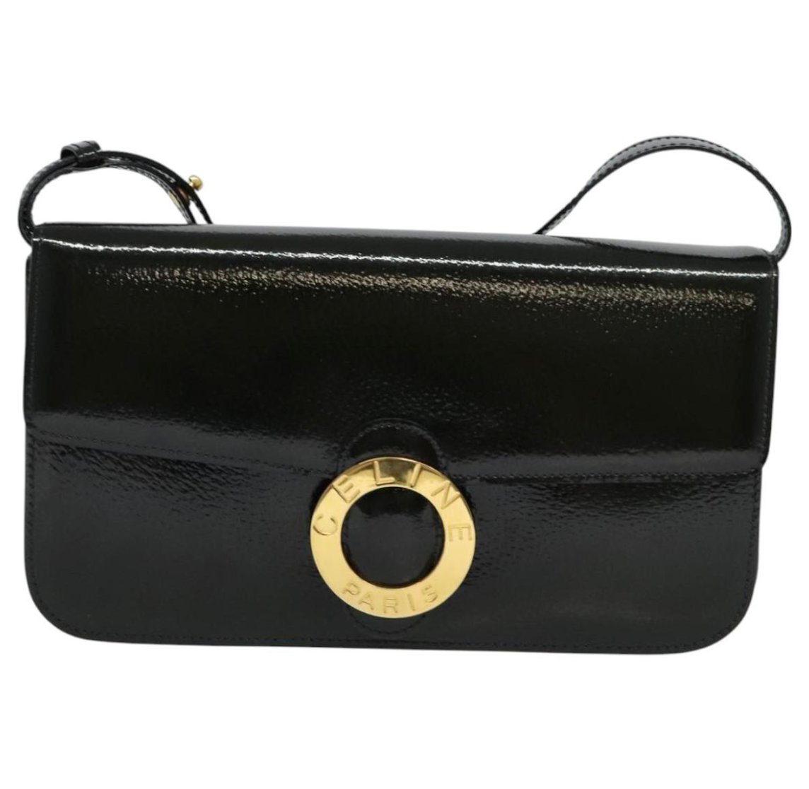 Céline Macadam Negro baguette