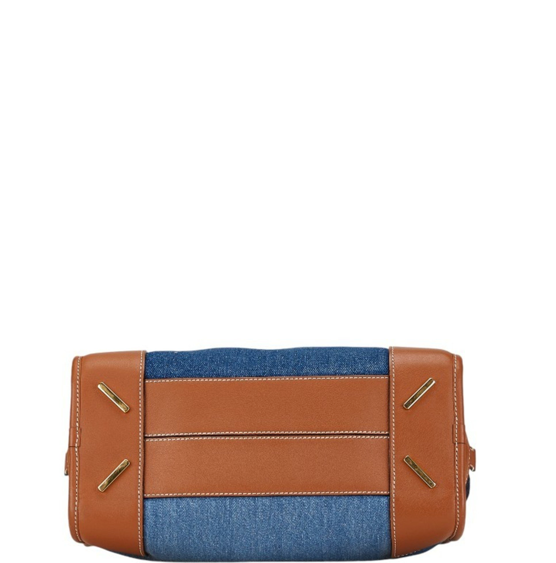 Loewe Amazona Bandolera 28 en Denim