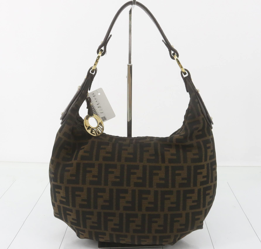 Fendi Zucca Hobo Vintage