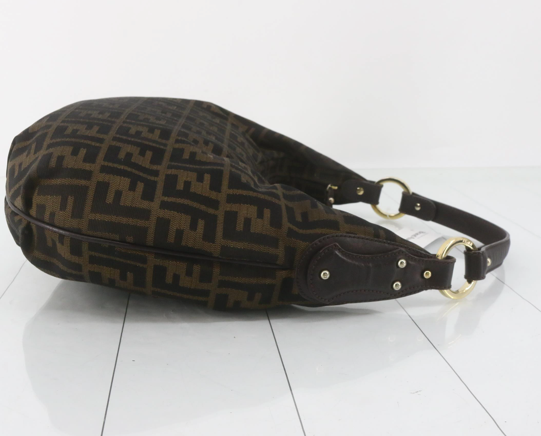 Fendi Zucca Hobo Vintage