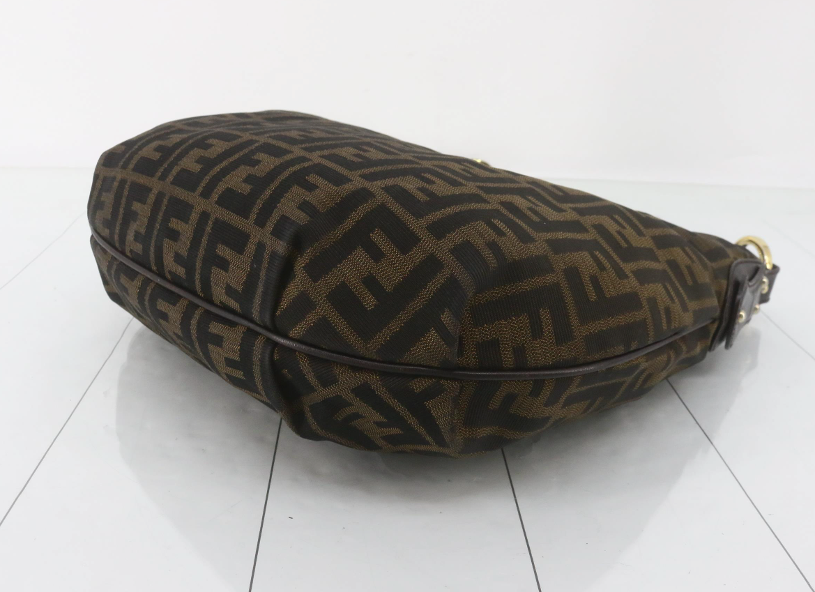 Fendi Zucca Hobo Vintage