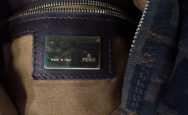 Fendi Zucca Hobo Vintage
