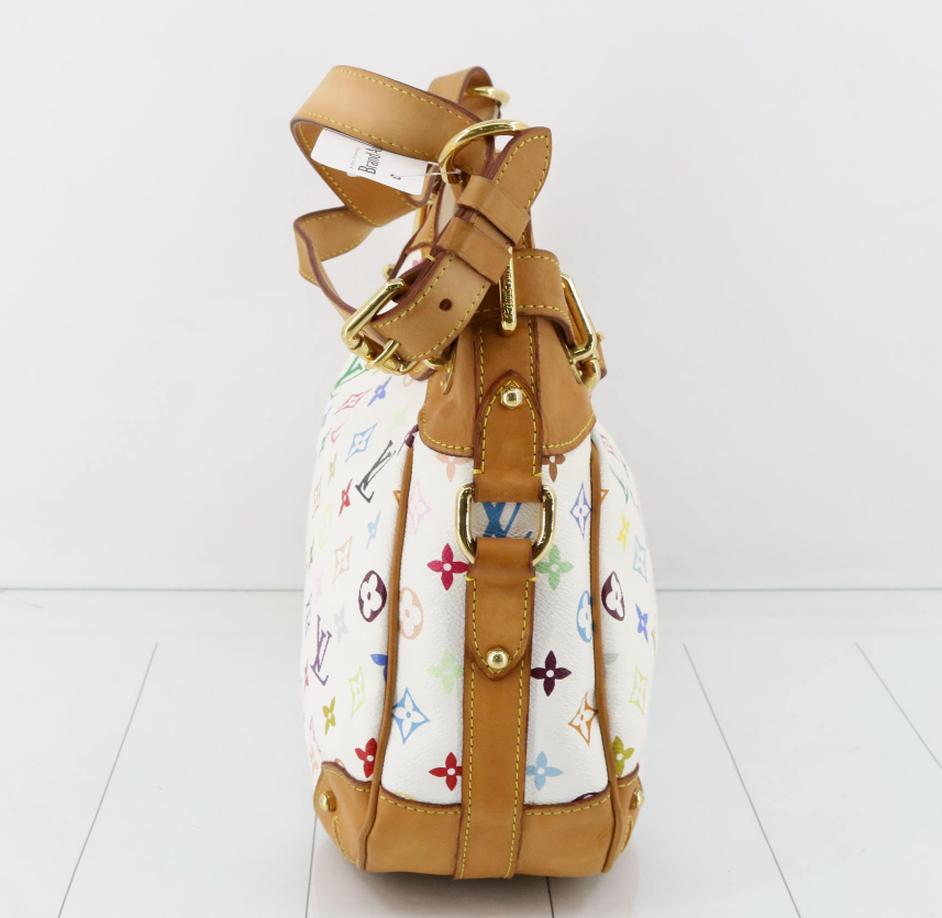 Louis Vuitton Greta MM Multicolor blanco