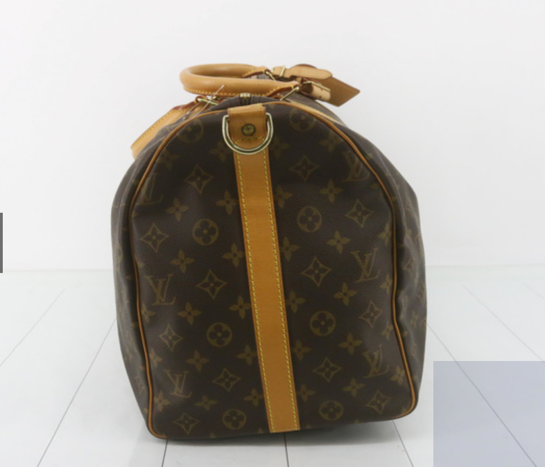 Louis Vuitton Keepall Bandoulière 50 Monogram con correa