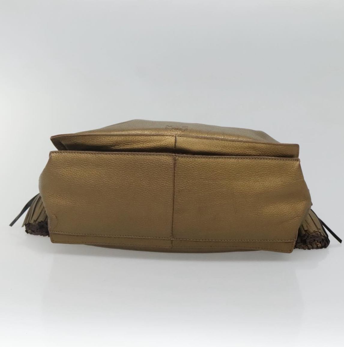 Loewe Flamenco Medium en piel gold