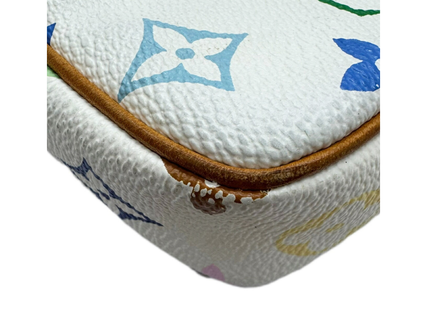 Louis Vuitton Pochette Accessoires Murakami Multicolor blanco