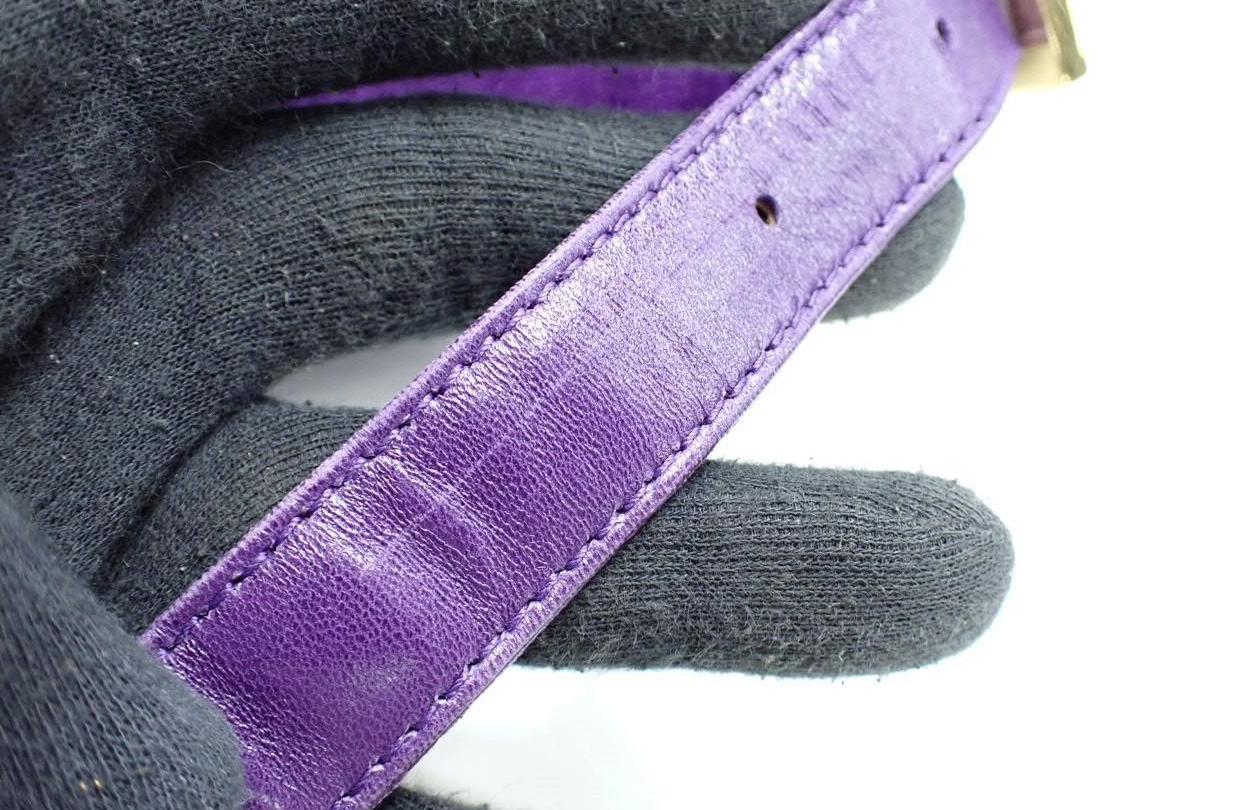 Fendi Baguette en ante morado – Modelo icónico de Sex and the City