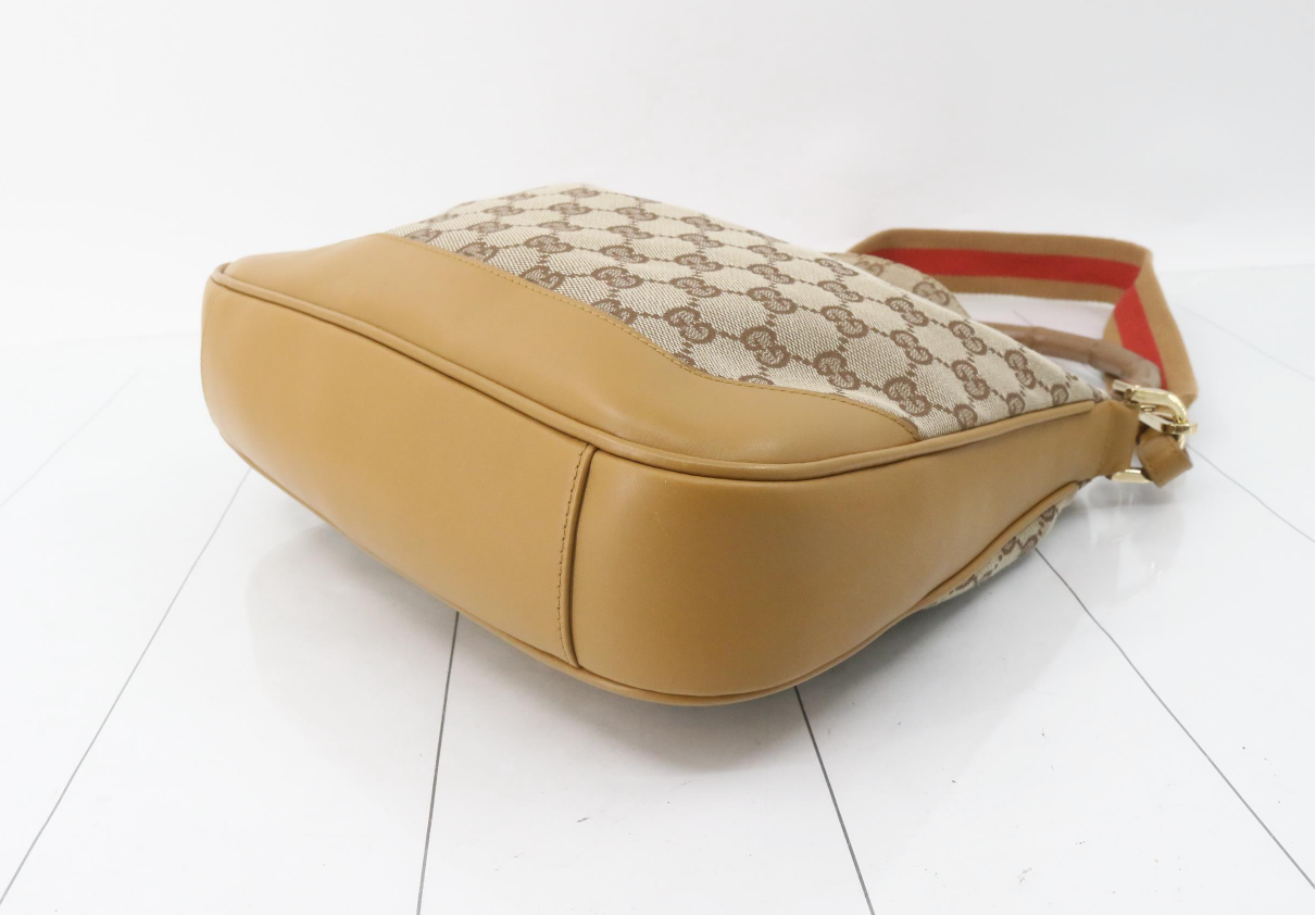 Gucci Bamboo Monogram GG Canvas Beige