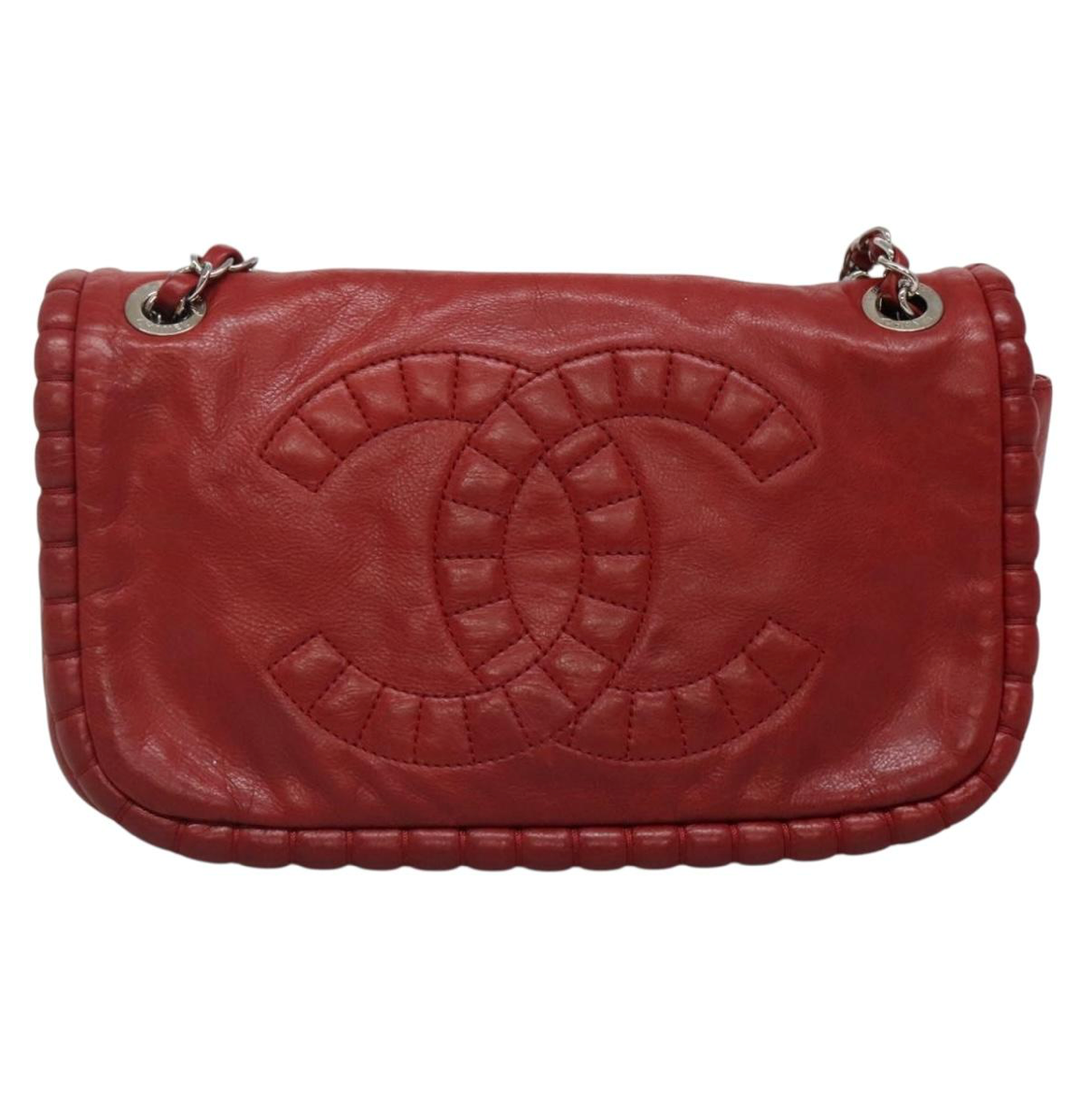 Chanel Hobo Logo CC Rojo
